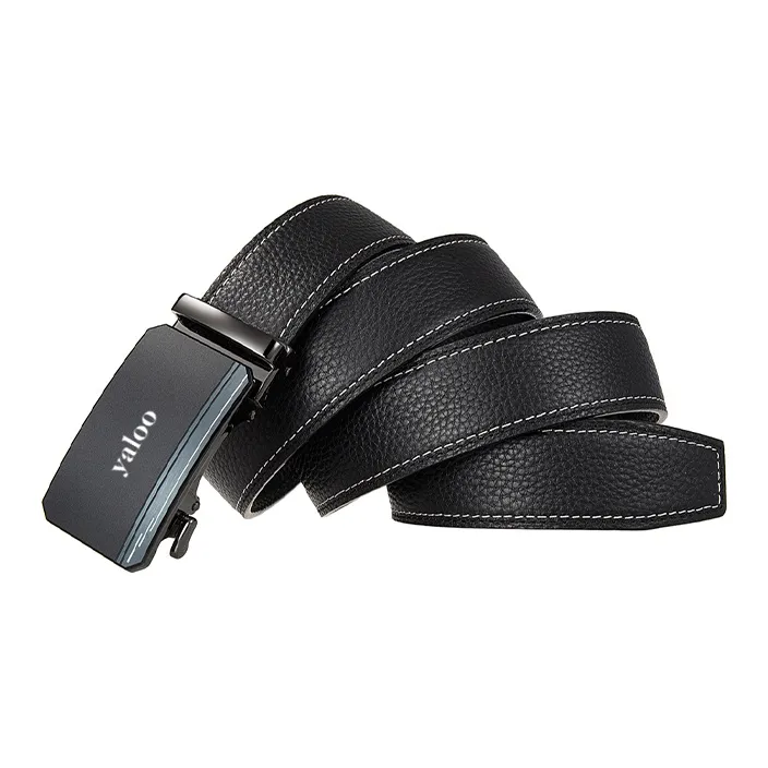 Yalu Cow Leather Belts Men's Width 3.5CM-7