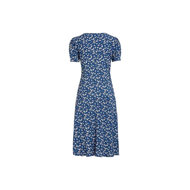 HDFULERN Short Sleeved Dress Women's-1