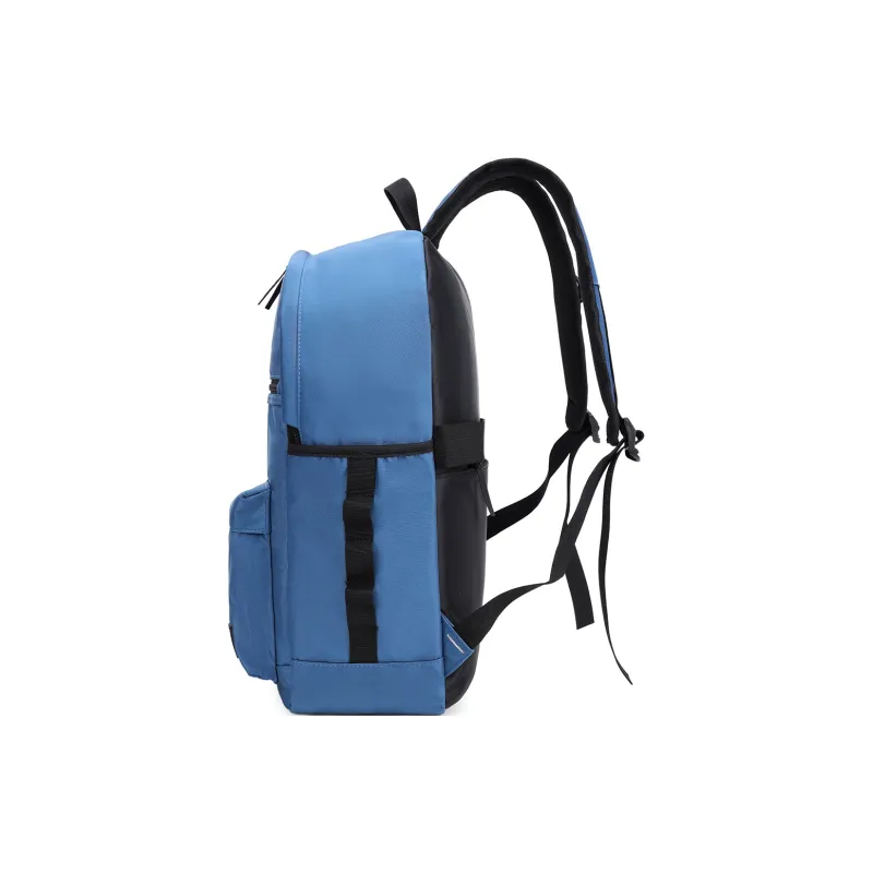 SNOOPY Polyester Backpack Regular Unisex Blue/Orange/Khaki/Black-1