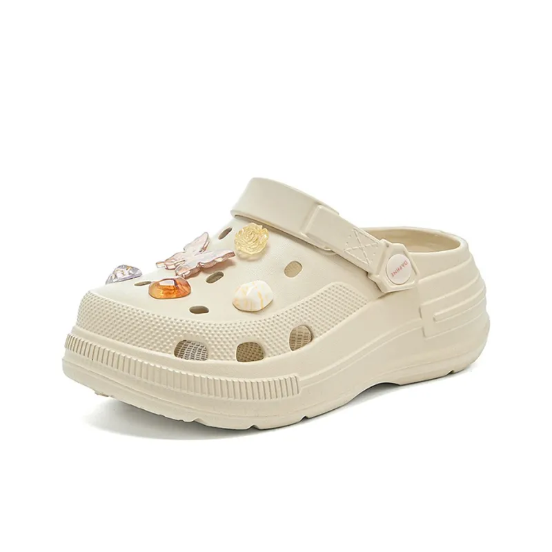 DAPHNE Clogs Women's Bone White-1