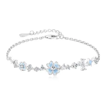 D.K.X S925 Silver Bracelets Women's