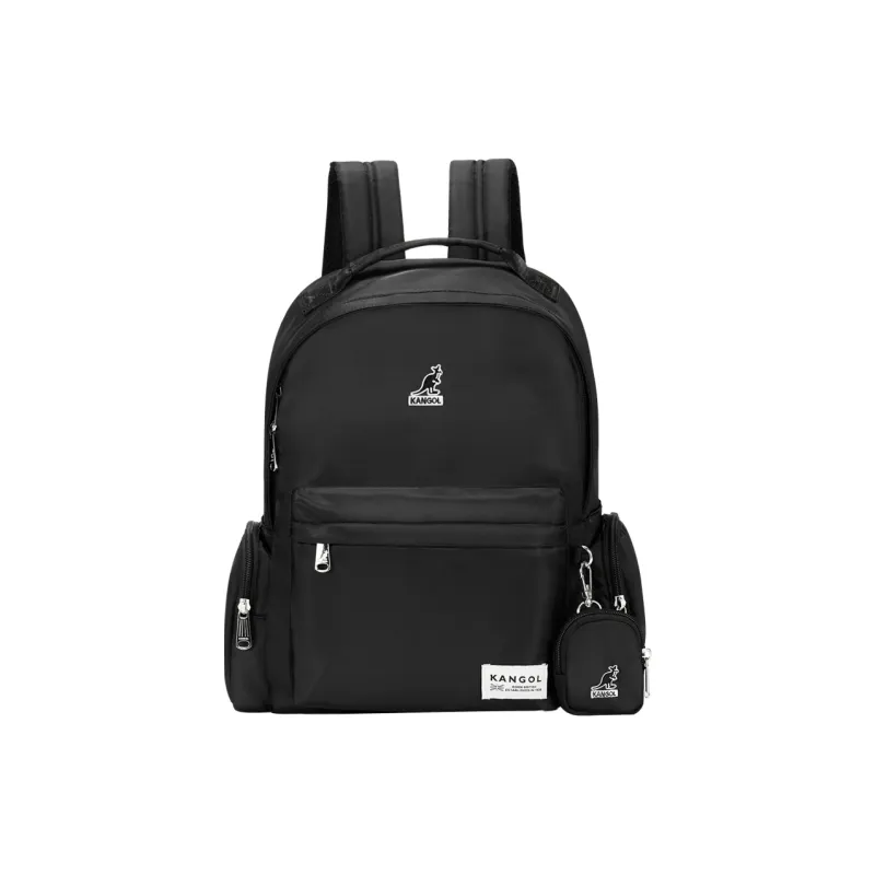 KANGOL Fabric Backpack Tubas Unisex Glacier Blue/Black/Milkshake Pink/Ivory White/Gold Brown-5