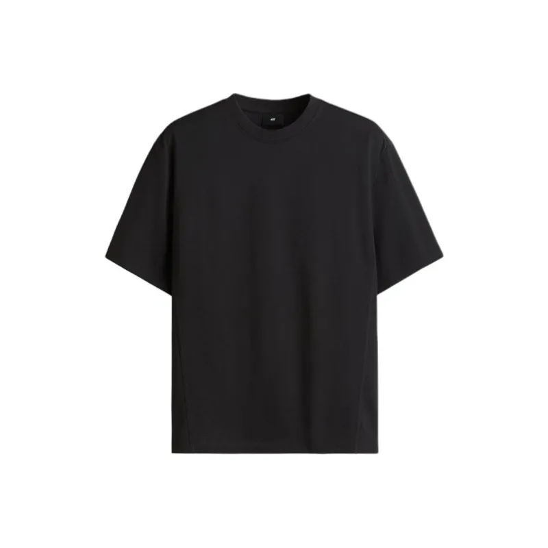 H&M T Shirts Unisex Black-0