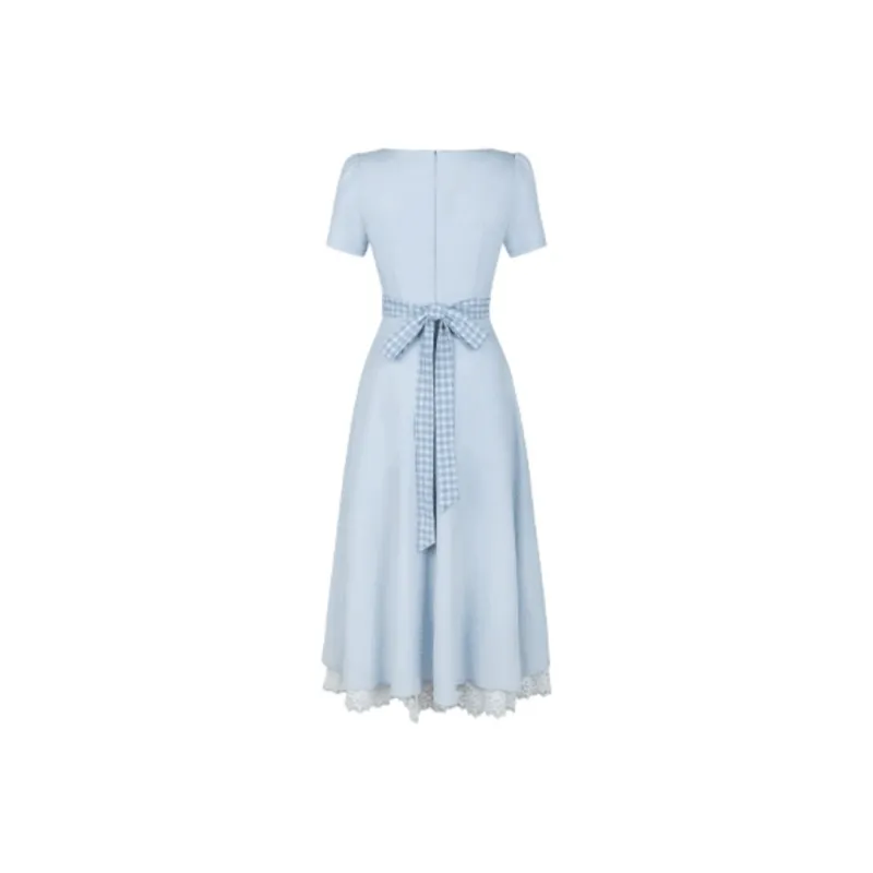 PZGE Short Sleeved Dress Women's-1