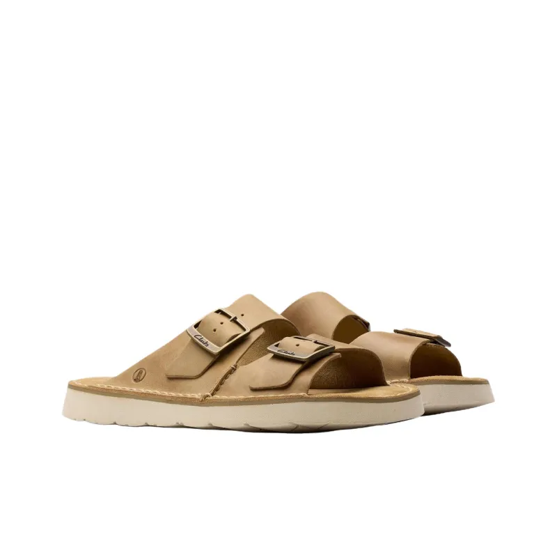 Clarks EVA Abrasion Resistant Slide Slippers Men's Brown-2