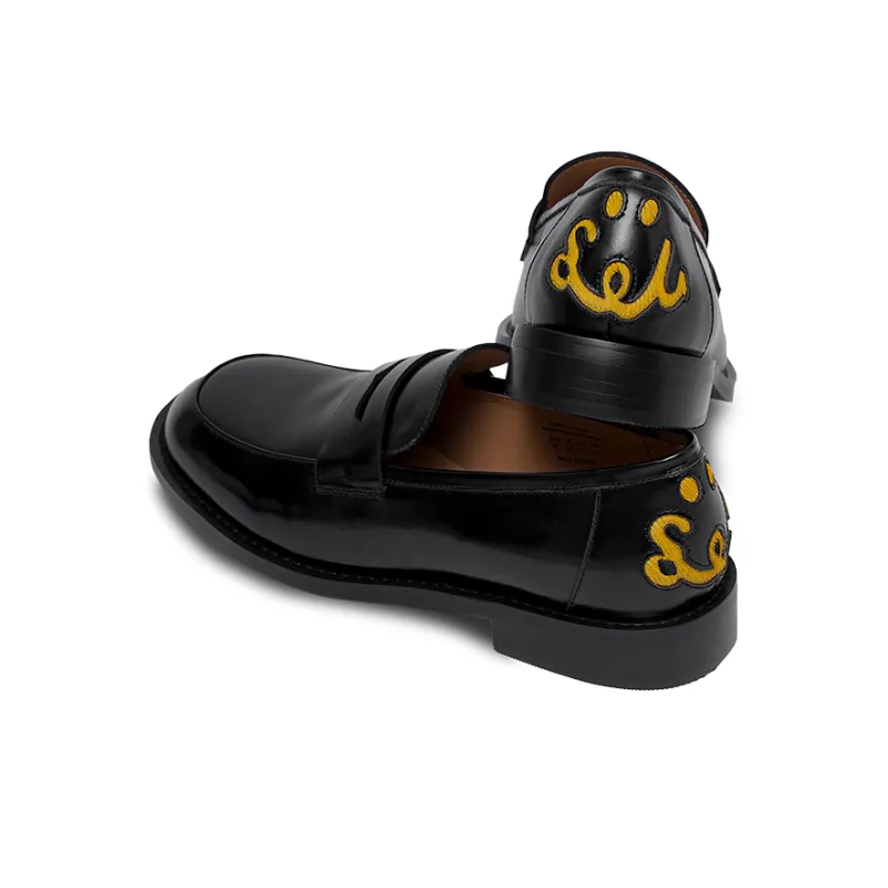 SYMBOLS OF LIGHT Loafers Men's Black-4