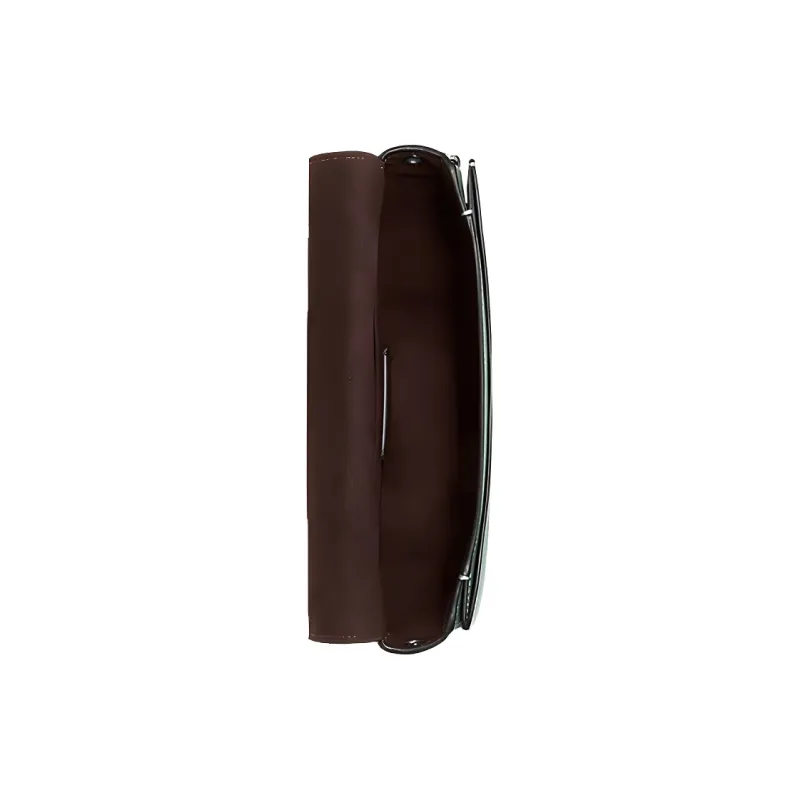 COACH Ellen Leather Saddle Bag, Shoulder Bag, Crossbody Bag Trumpets Women's Cameo Brown Green-2