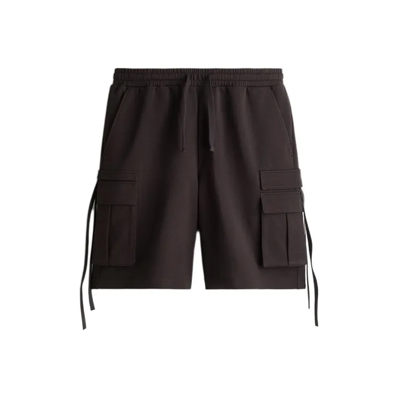 H&M Casual Shorts Men Brown-0