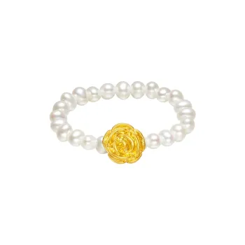 ZHOU LIU FU Pearl Rings Women's