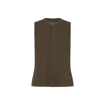 Homme Plissé Issey Miyake Shirt Men's Brown