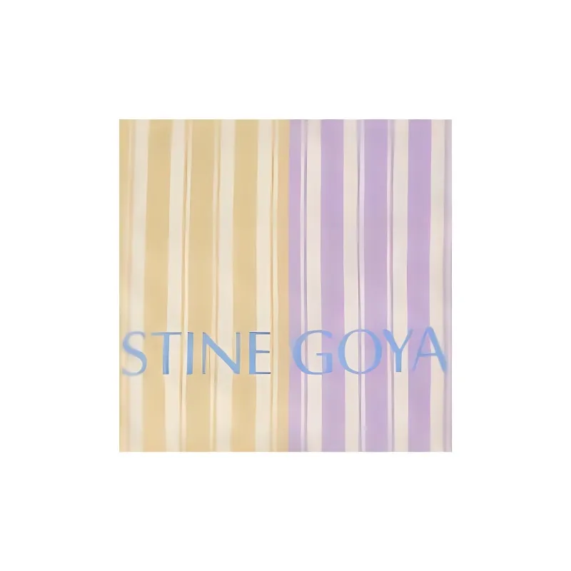 STINE GOYA Cotton Tote Bag Shopping Bag Shoulder Bags Medium Size Women's Yellow & Purple & Multicolor-2