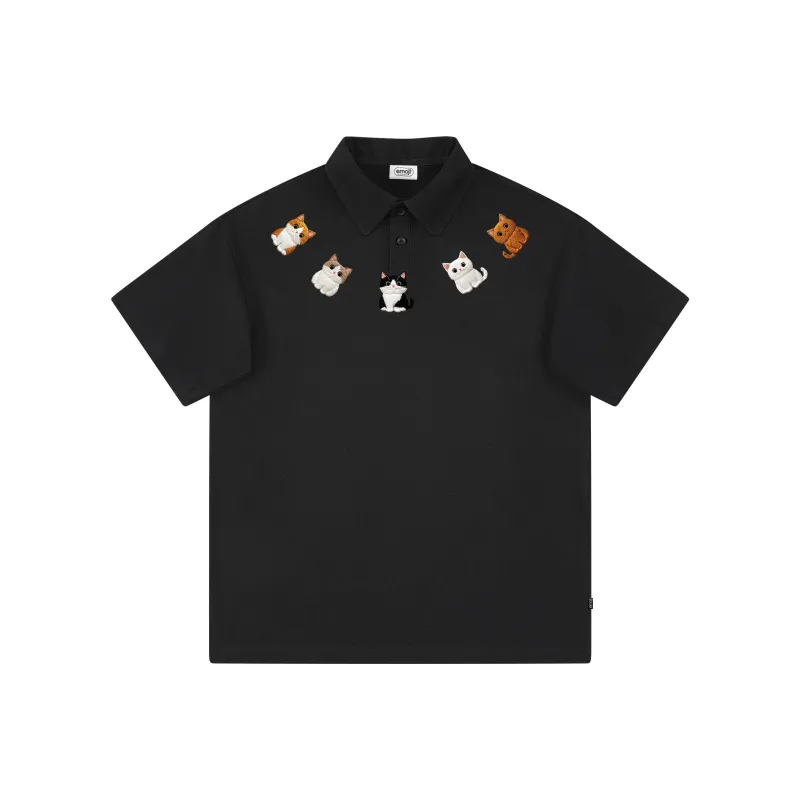 Emoji Polo Shirts Unisex-5