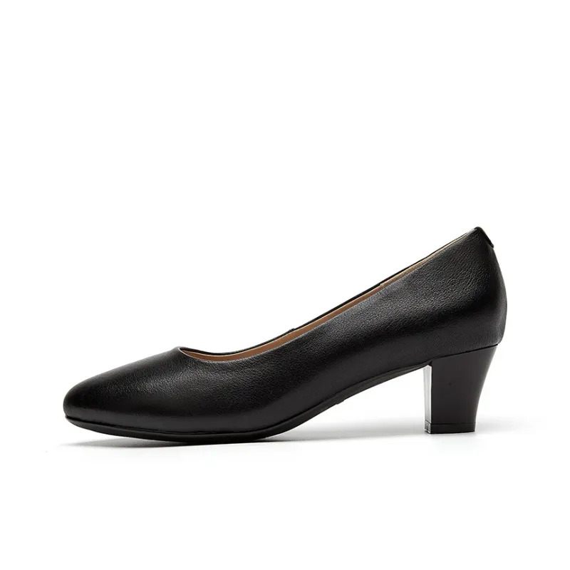 Rich Birds Chunky Heel High Heels Women's-1
