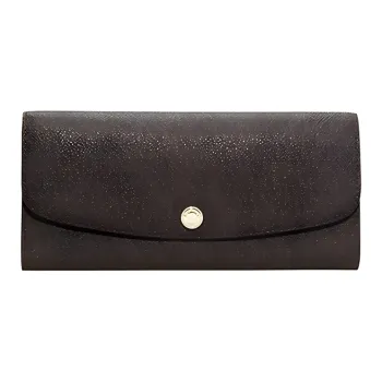 MICHAEL KORS Juliana Leather Wallet Women's Dark Brown