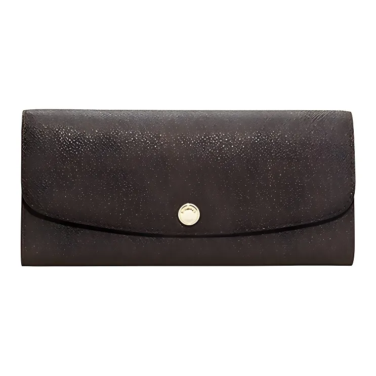 MICHAEL KORS Juliana Leather Wallet Women's Dark Brown-0