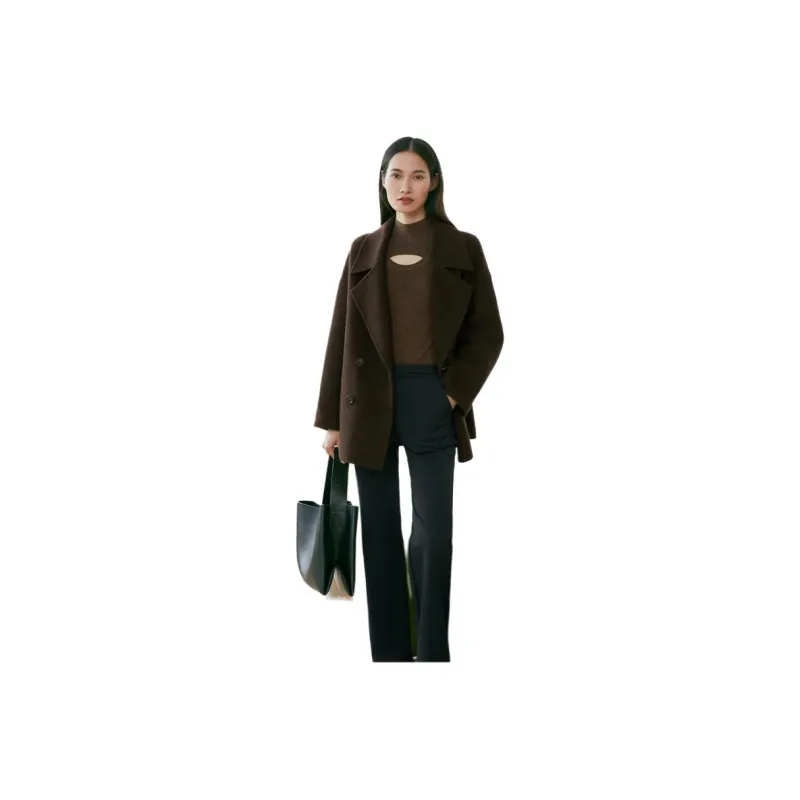 INSUN Cropped Coats Women's-1