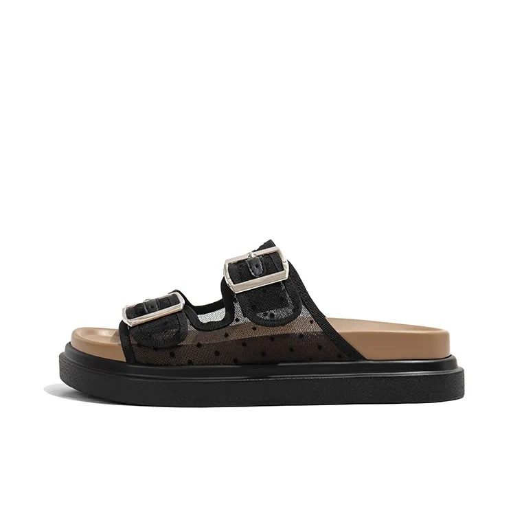 Old Meow Slide Slippers Women's-3