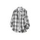 Gray Blue Plaid