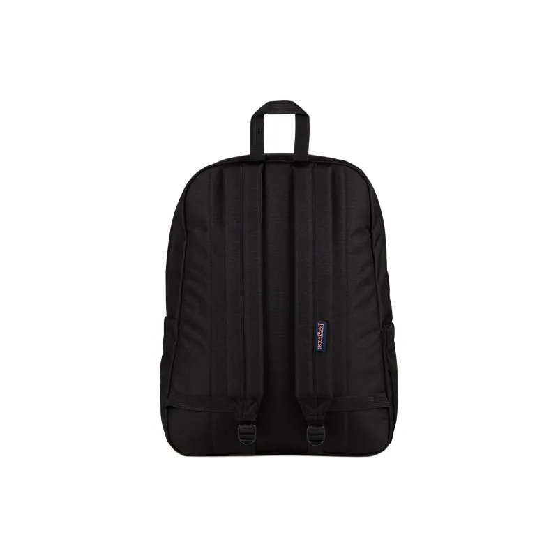 JanSport Polyester Backpack Unisex Black-3