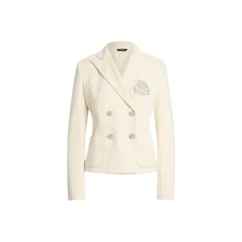 LAUREN RALPH LAUREN Business Suit Coat Women's Cream