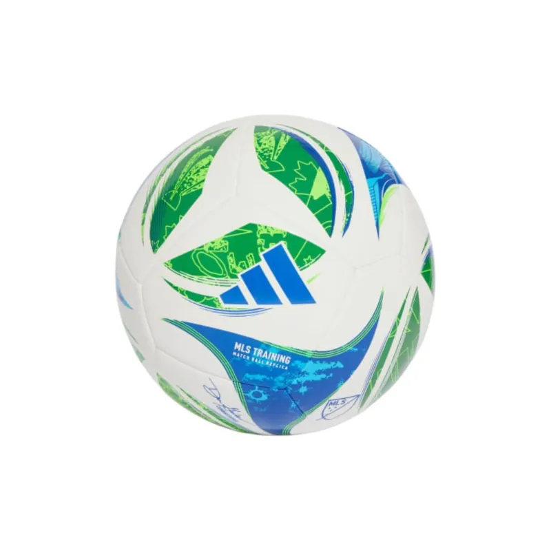 Adidas Size 3 Soccer Machine Stitched Soccer Ball Unisex Blue White-0