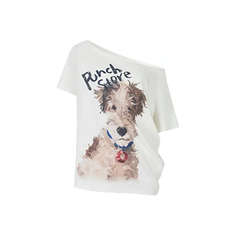 YGPRW T Shirts Women's White-0