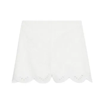 ZARA Casual Shorts Women's Frosted White