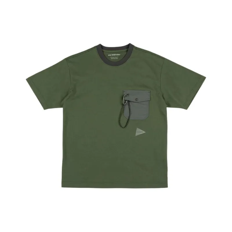 And Wander Logo print T shirt-0