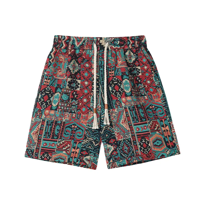 PVPVPV Casual Shorts Unisex Red-0