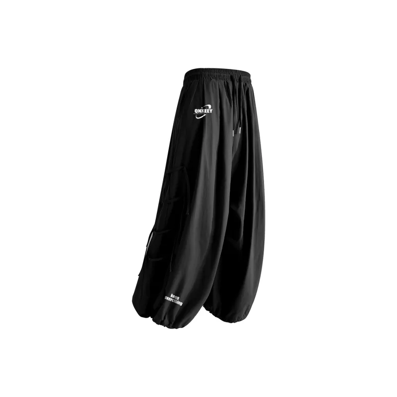 Qnxeey Casual Pants Unisex-1