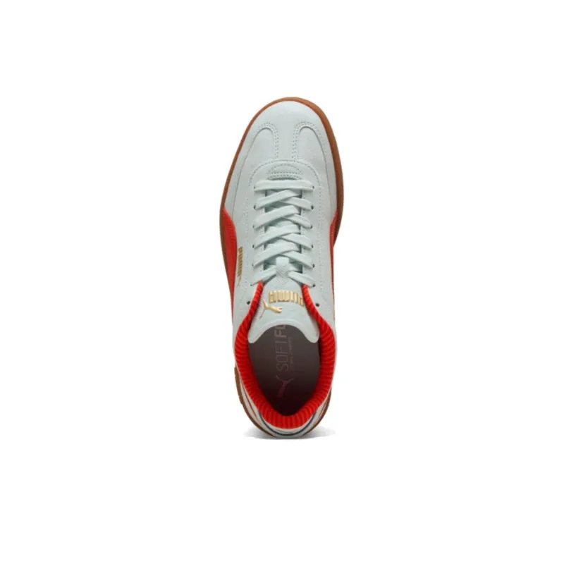 PUMA Club II Era Anti Slip Wear Resistant Low Top Skateboard Shoes Unisex Light Blue-3