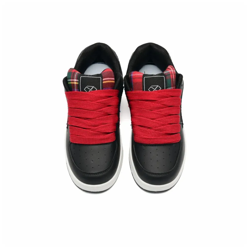 OAOQ Slip Resistant Cushioning Abrasion Resistant Lightweight Breathable Low Top Skateboard Shoes Unisex-5
