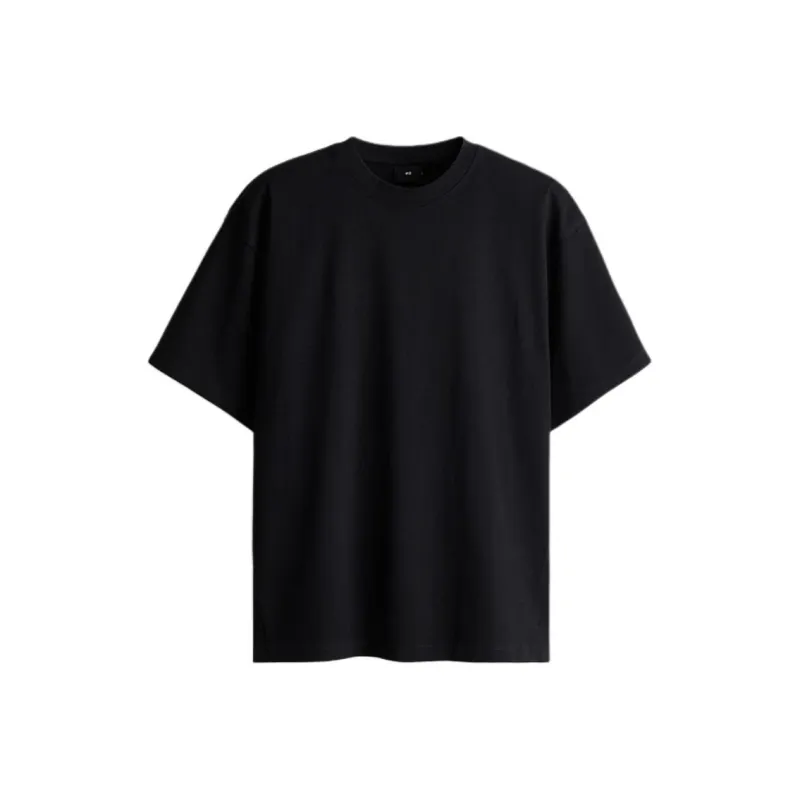 H&M T Shirts Men Black-0