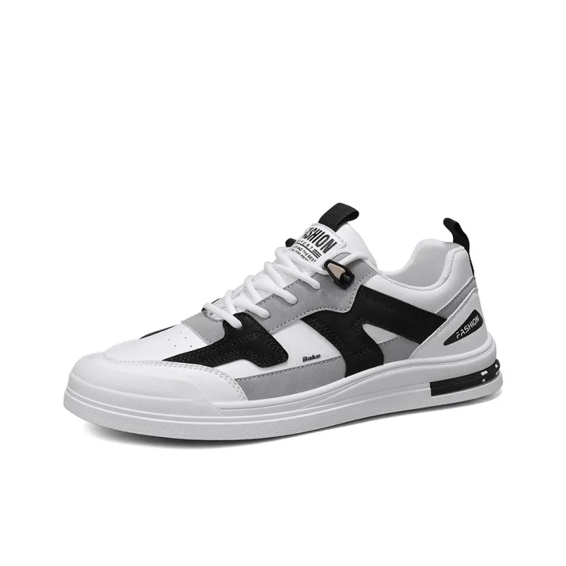 BAKE Anti Slip Wear Resistant Low Top Skateboard Shoes Men's-5