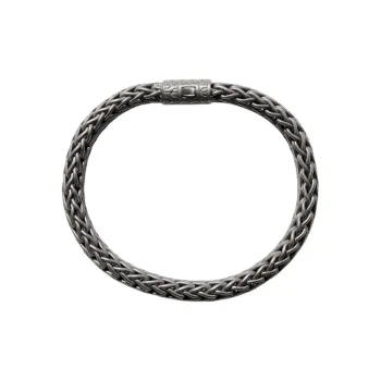 JOHN HARDY 925 Sterling Silver Bracelets Men's Black Silver