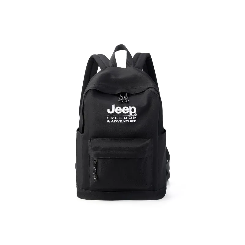 Jeep Nylon Business Travel Laptop Bag Backpack Unisex Green/Black/Pink-4