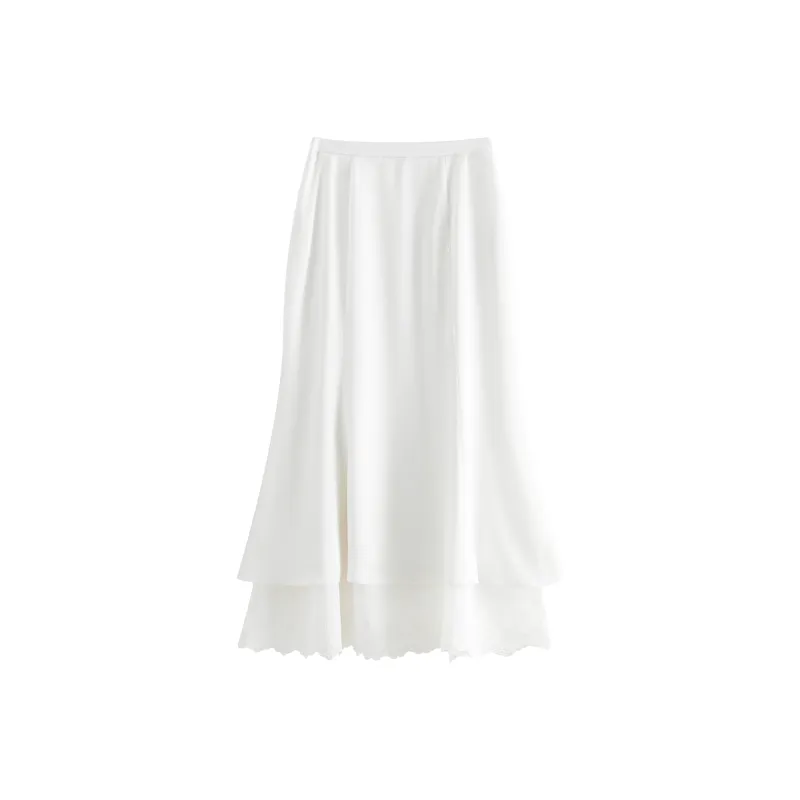 FANSILANEN Casual Long Skirt Women's-0