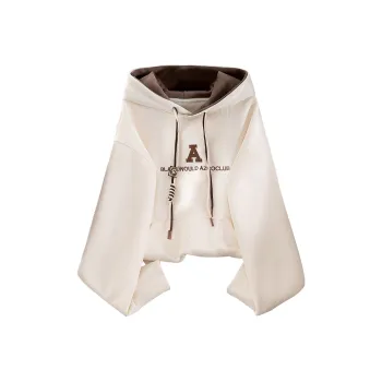 Cypress House Sweatshirt Women's Ecru & Dark Coffee