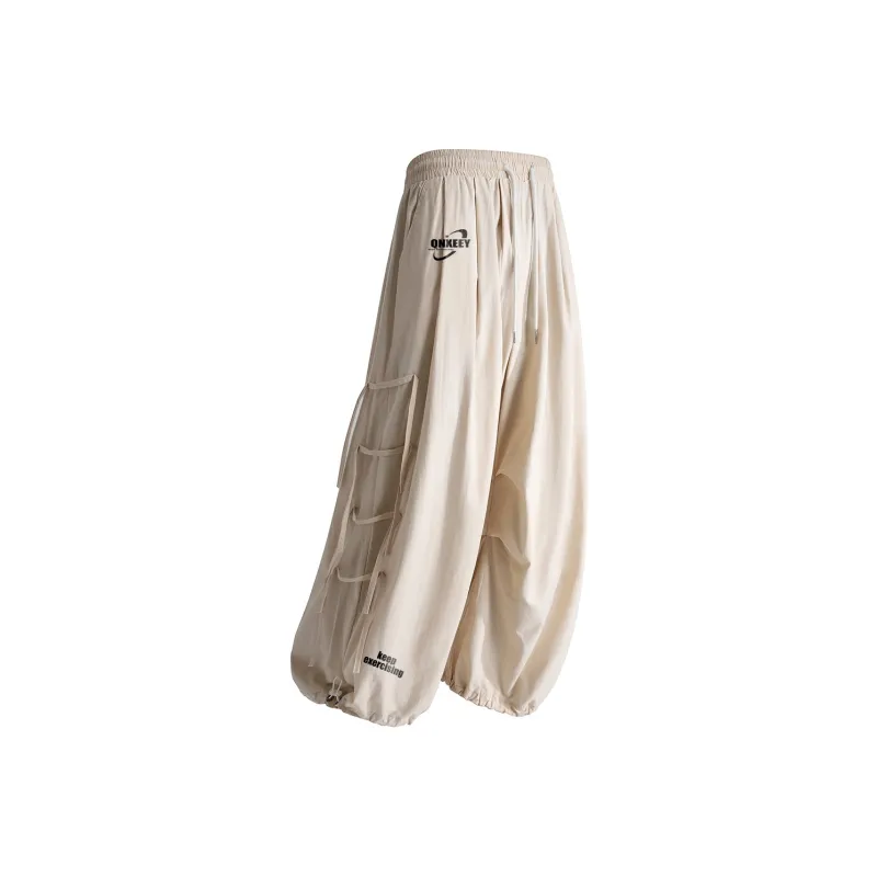 Qnxeey Casual Pants Unisex-13