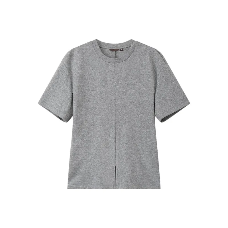 INSUN T Shirts Women's Light Gray-0
