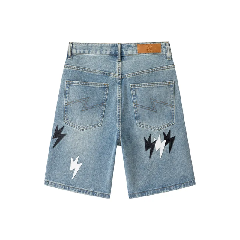 POLAR BEAR Denim Shorts Unisex-13