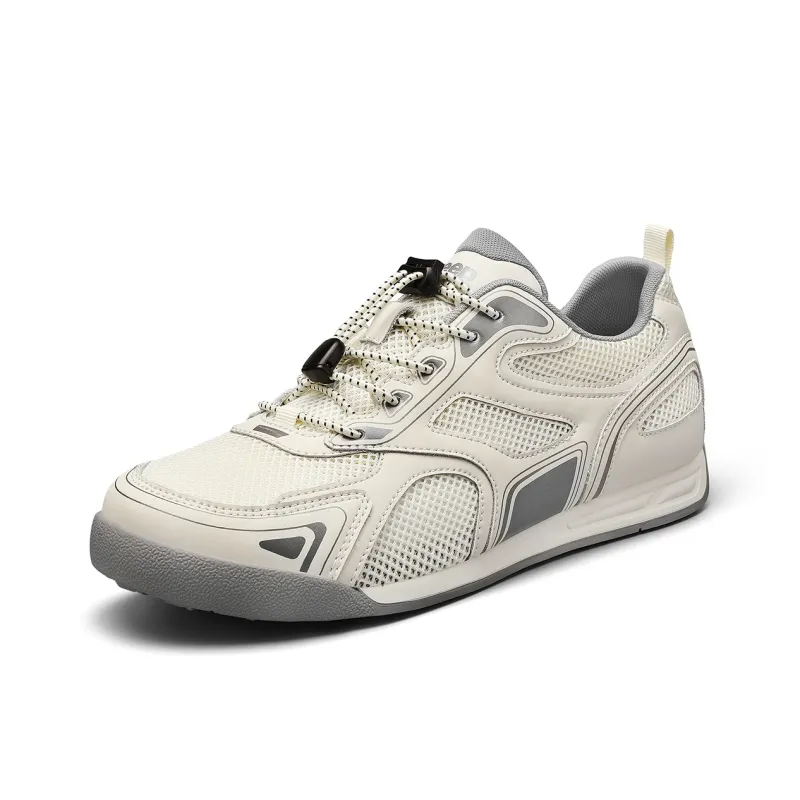 Jeep Cushioning, Slip Resistant, Abrasion Resistant, Height Increasing Low Top Casual Shoes Men's-1
