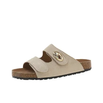 WUJI Slip Resistant Abrasion Resistant Slide Slippers Women's