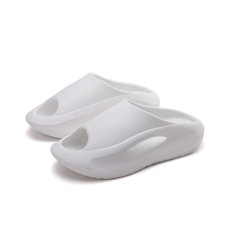 GERTOP Quiet Slip Resistant Odor Resistant Abrasion Resistant Cushioning Slide Slippers Unisex-12