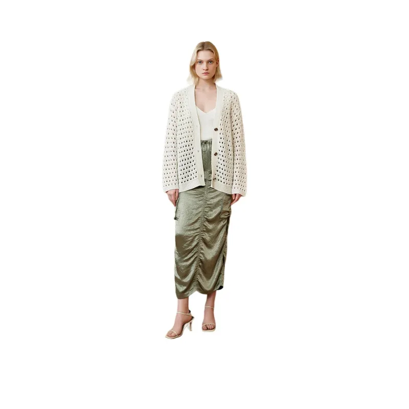 INSUN Knitwear Women's Ecru-1