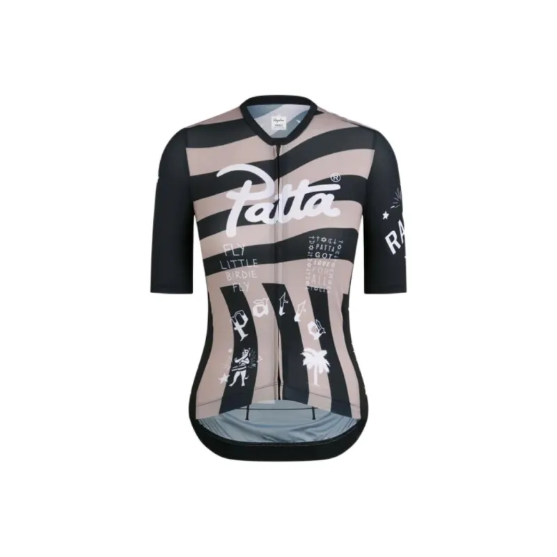 Rapha X Patta Cycling Clothing Women's Black/Stone Color-0