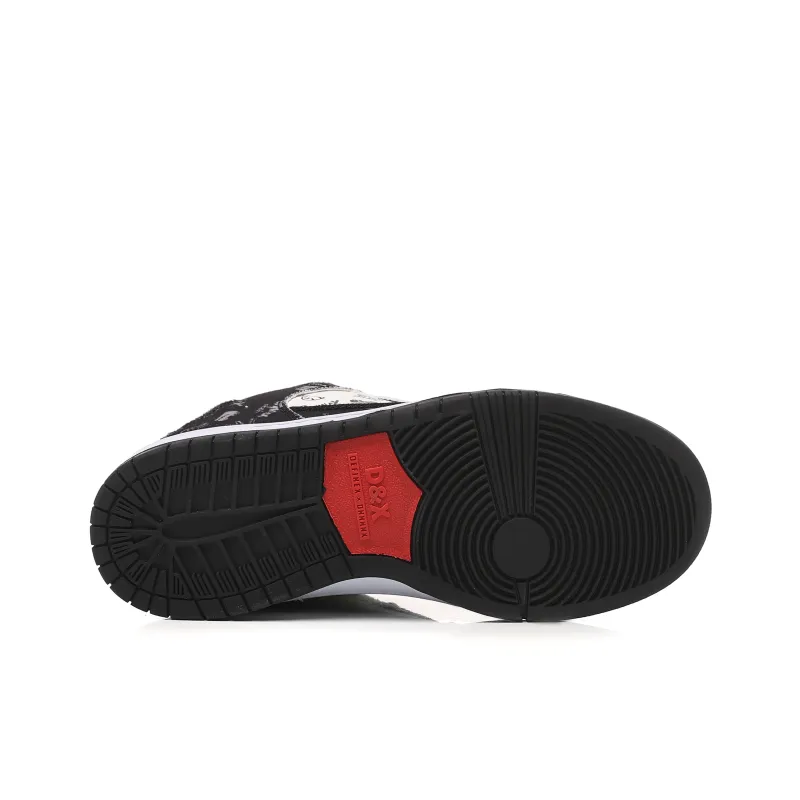 DEFINEX Slip Resistant Waterproof Cushioning Abrasion Resistant Lightweight Breathable Low Top Skateboard Shoes Unisex-4