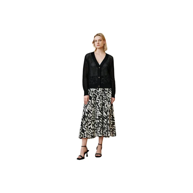 INSUN Knitwear Women's Black-1