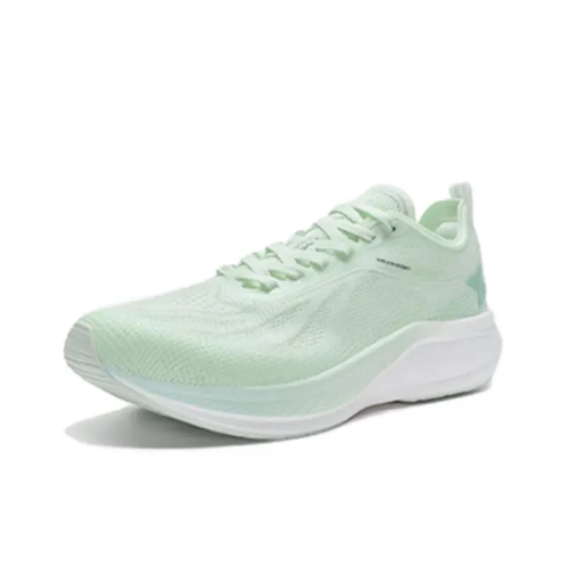 XTEP Light Wing 2.0 Slip Resistant Low Top Running Shoes Women's Green-1