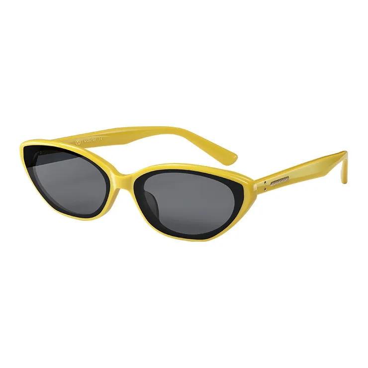 MUJOSH Plate Frame Cat Eye Sunglasses Unisex Multicolor-12